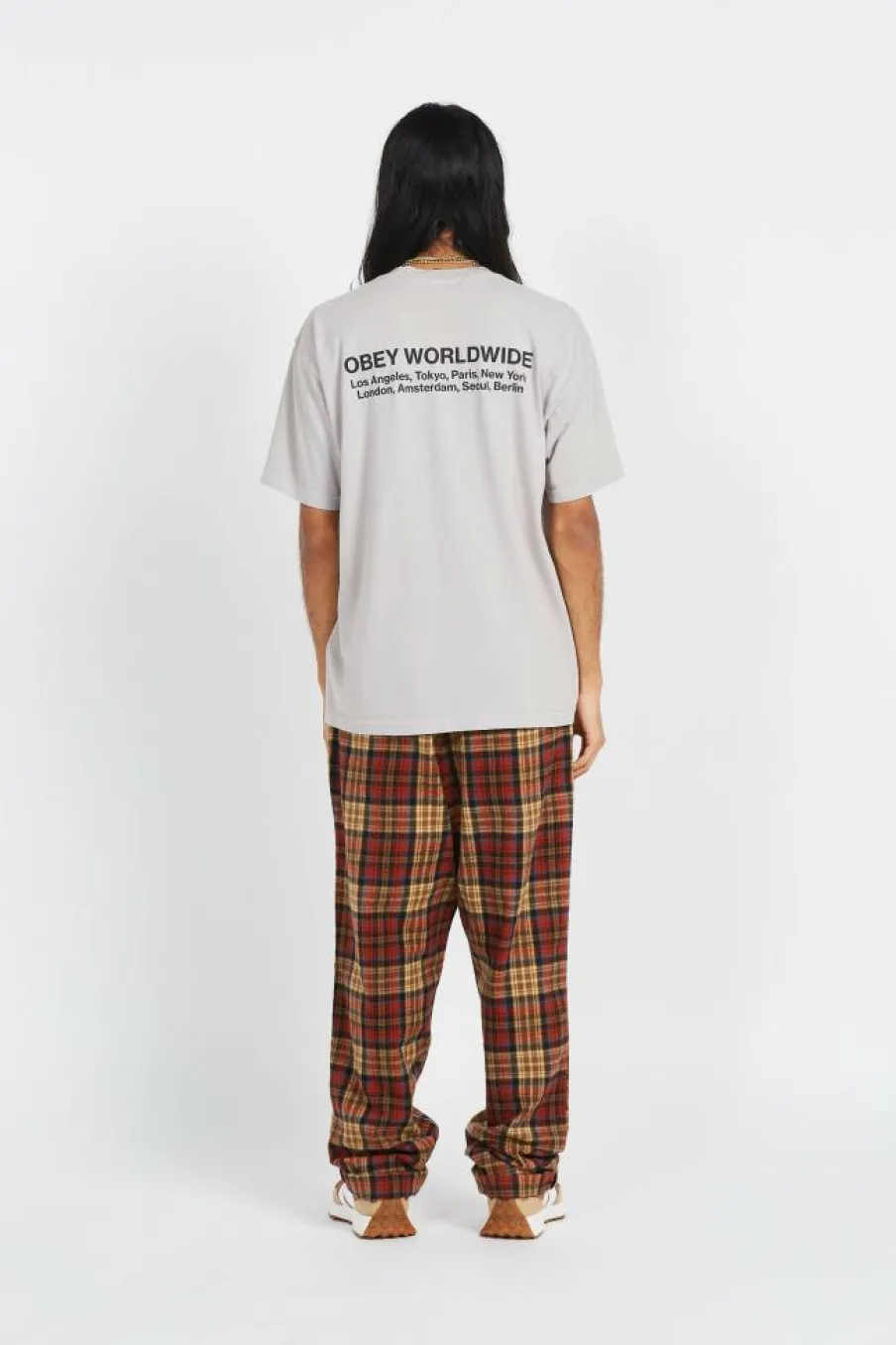 TEES 166913572 WORDWIDE CITIE, ECRU, - T-shirt | Beige*OBEY Best