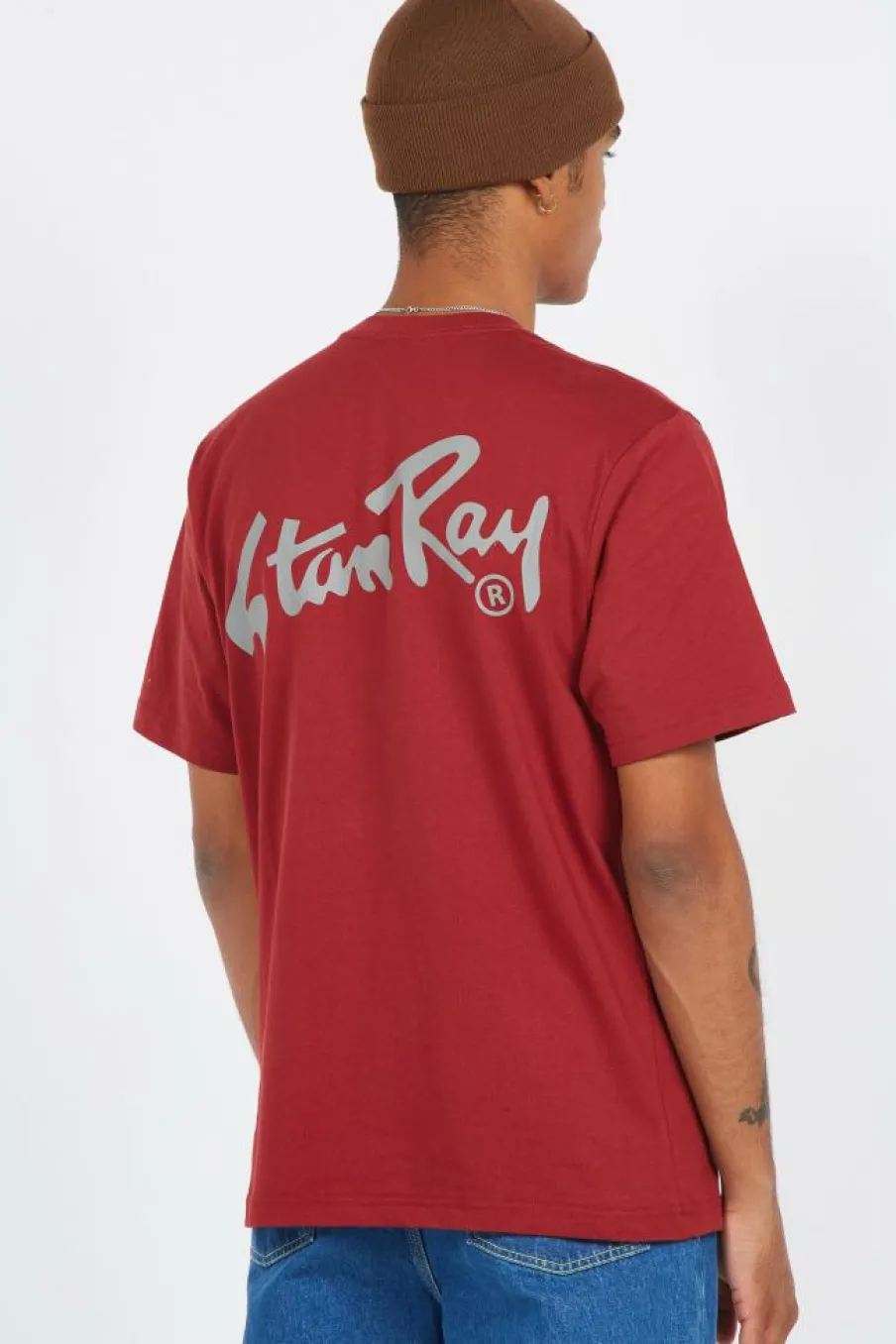 TEES AW2316043 STAN OG CRANBER - t-shirt | Rouge*STAN RAY New