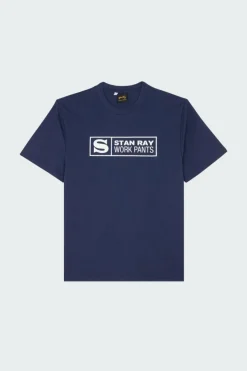 TEES AW2315122 WORK NAVY - T-shirt | Bleu*STAN RAY Clearance