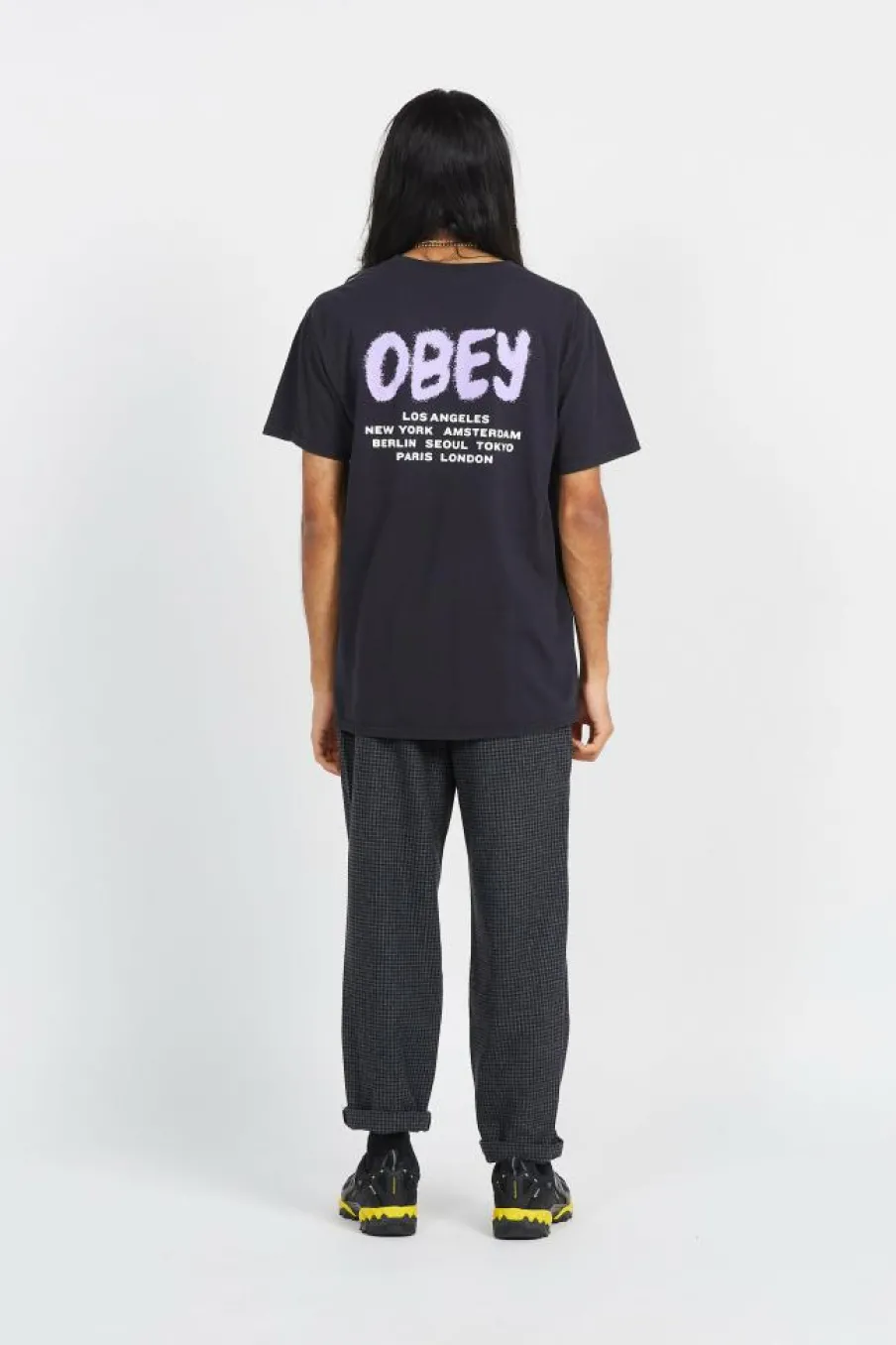 TEES 163813671E CITY SPRA, NOIR, - T-shirt | Noir*OBEY New