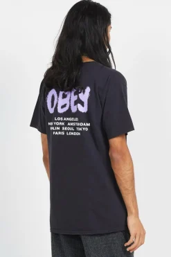 TEES 163813671E CITY SPRA, NOIR, - T-shirt | Noir*OBEY New