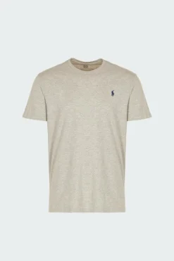 Tee-shirt col rond slim-fit en coton | Gris*POLO RALPH LAUREN Hot