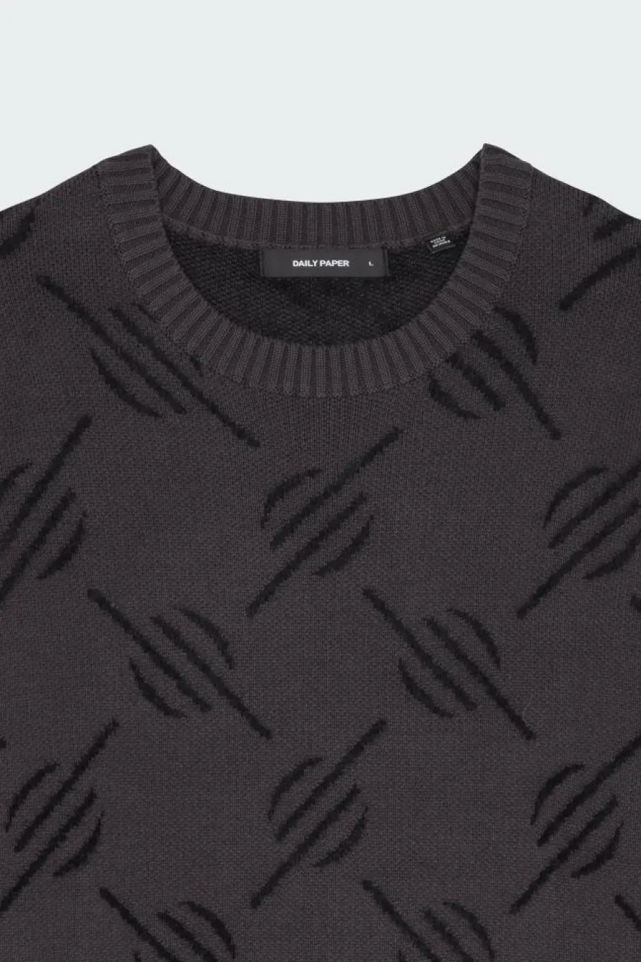tevin monogram knit - Pull | Noir*DAILY PAPER