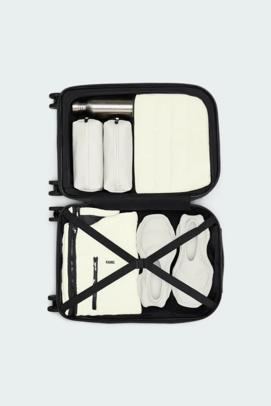 TEXEL CABIN TROLLEY W3 - Bagage cabine | Noir*RAINS Clearance