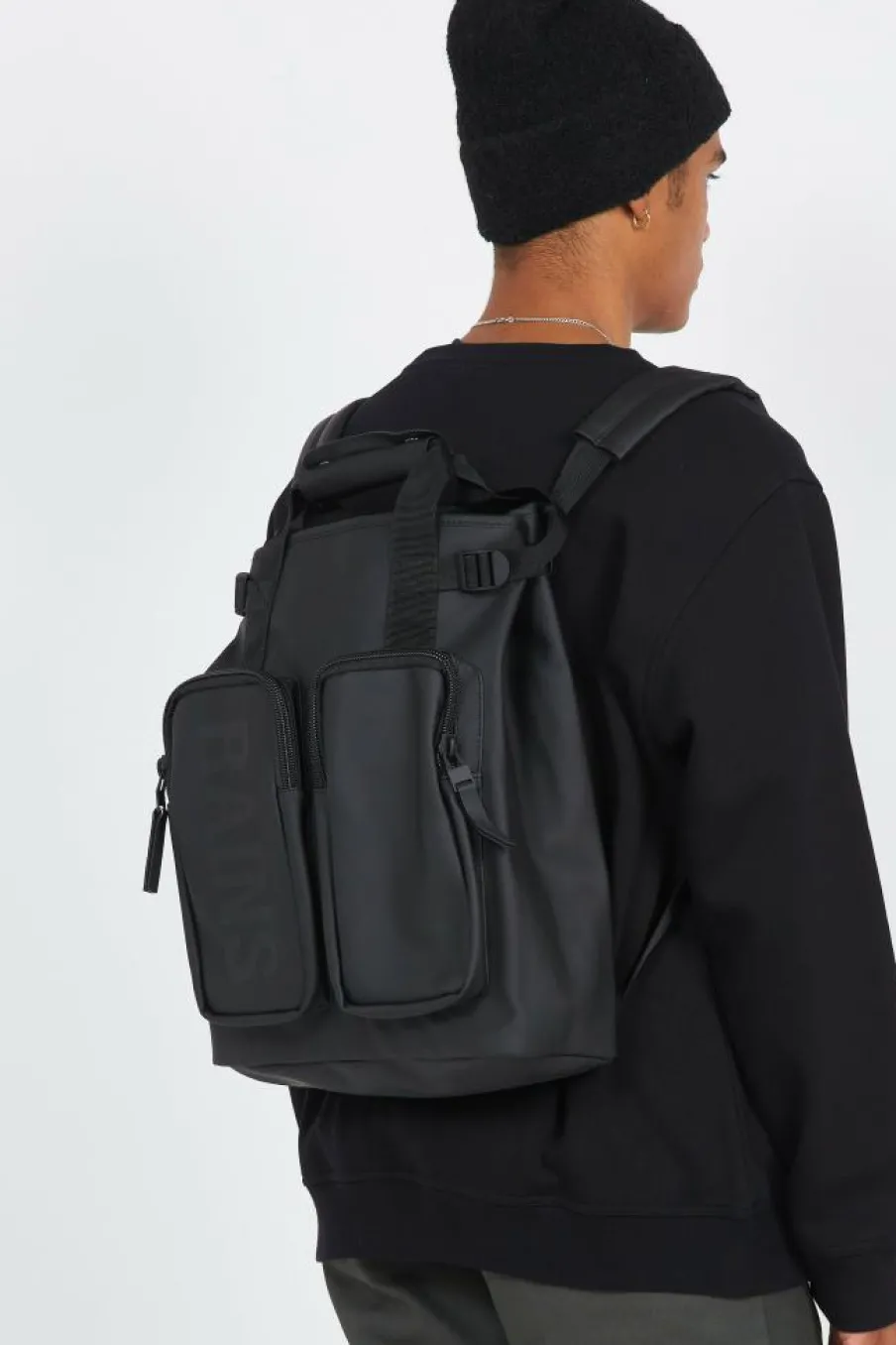 TEXEL TOTE BACKPACK W3 - Sac à dos | Noir*RAINS Sale