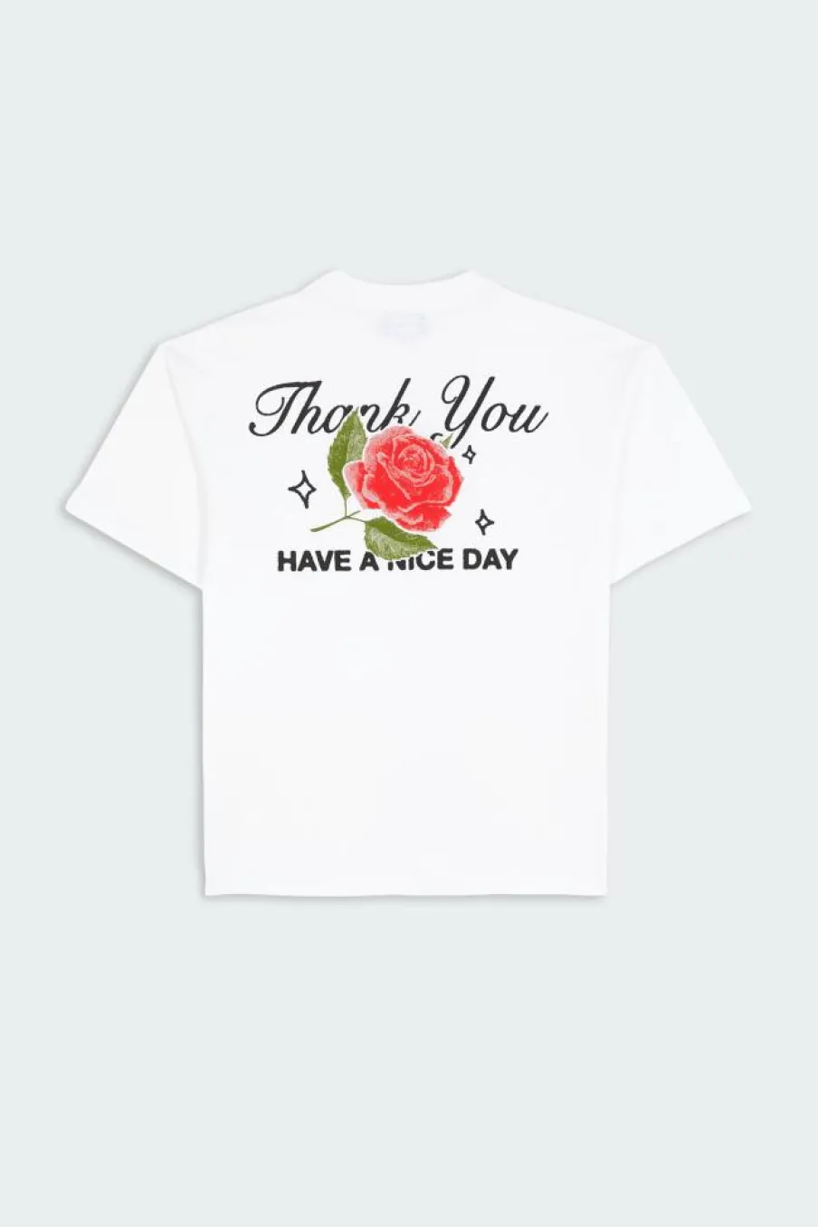THANK YOU NICE DAY - T-shirt | Blanc*MARKET Discount