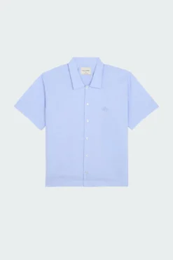 THE BLUE SHORT-SLEEVED SHIRT - Chemise | Bleu*WALK IN PARIS Sale