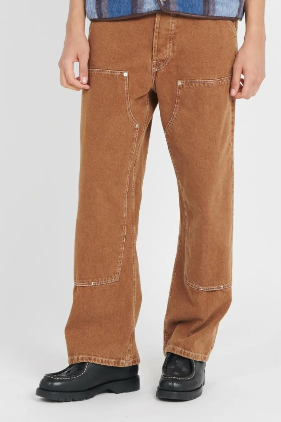 THE BROWN CARPENTER’S PANTS - Pantalon | Marron*WALK IN PARIS Online