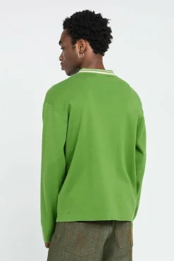 THE EMERALD GREEN KNITTED CARDIGAN - Cardigan | Vert*WALK IN PARIS New