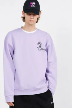 THE FURE START - Sweatshirt | Violet*OBEY Sale