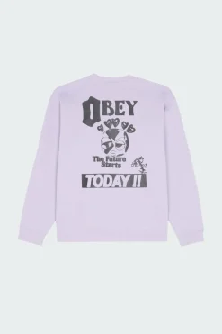 THE FURE START - Sweatshirt | Violet*OBEY Sale