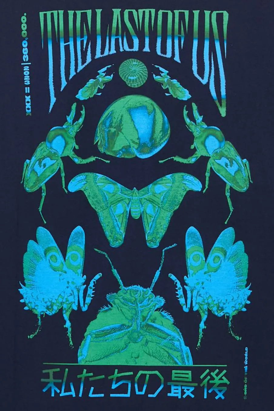 THE LAST OF US II - T-shirt | Bleu*EDWIN Online