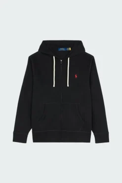 The RL Fleece Hoodie - Hoodie zippé | Noir*POLO RALPH LAUREN Discount