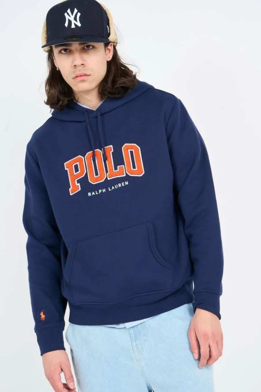The RL Fleece Logo Hoodie - Hoodie | Bleu*POLO RALPH LAUREN Hot