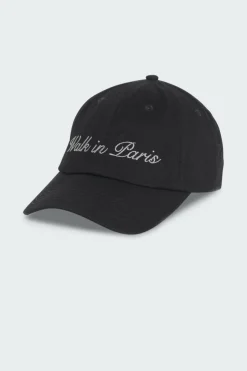 THE SIGNATURE BLACK CAP - Casquette | Noir*WALK IN PARIS New