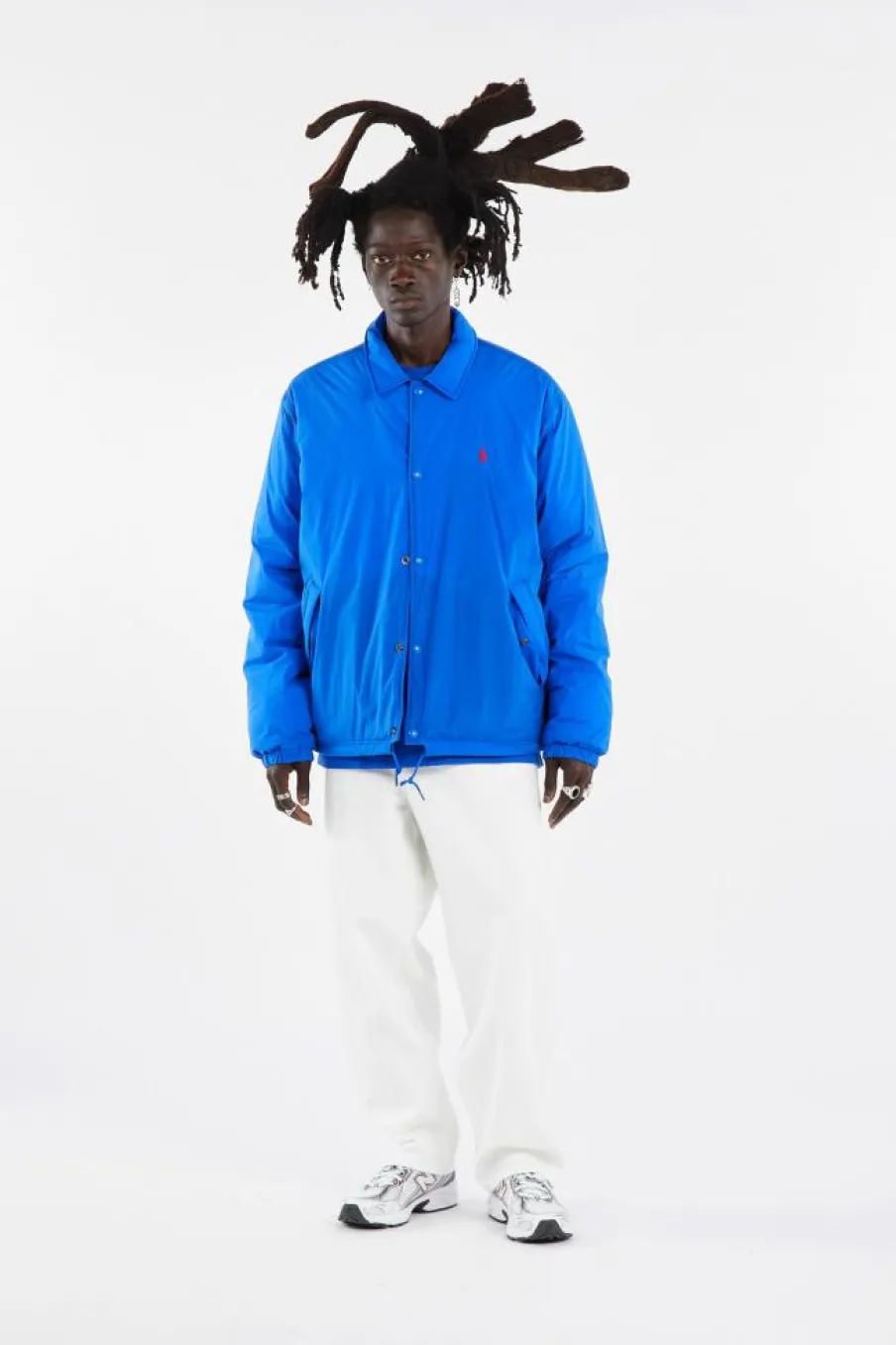 The Teak Insulated Coach’s Jacket - Veste | Bleu*POLO RALPH LAUREN Clearance