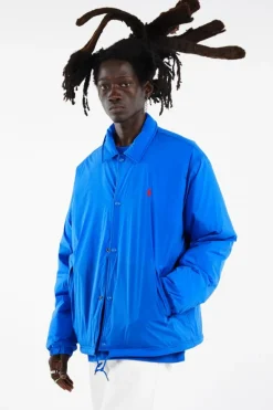 The Teak Insulated Coach’s Jacket - Veste | Bleu*POLO RALPH LAUREN Clearance