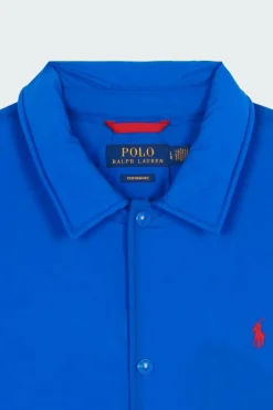 The Teak Insulated Coach’s Jacket - Veste | Bleu*POLO RALPH LAUREN Clearance