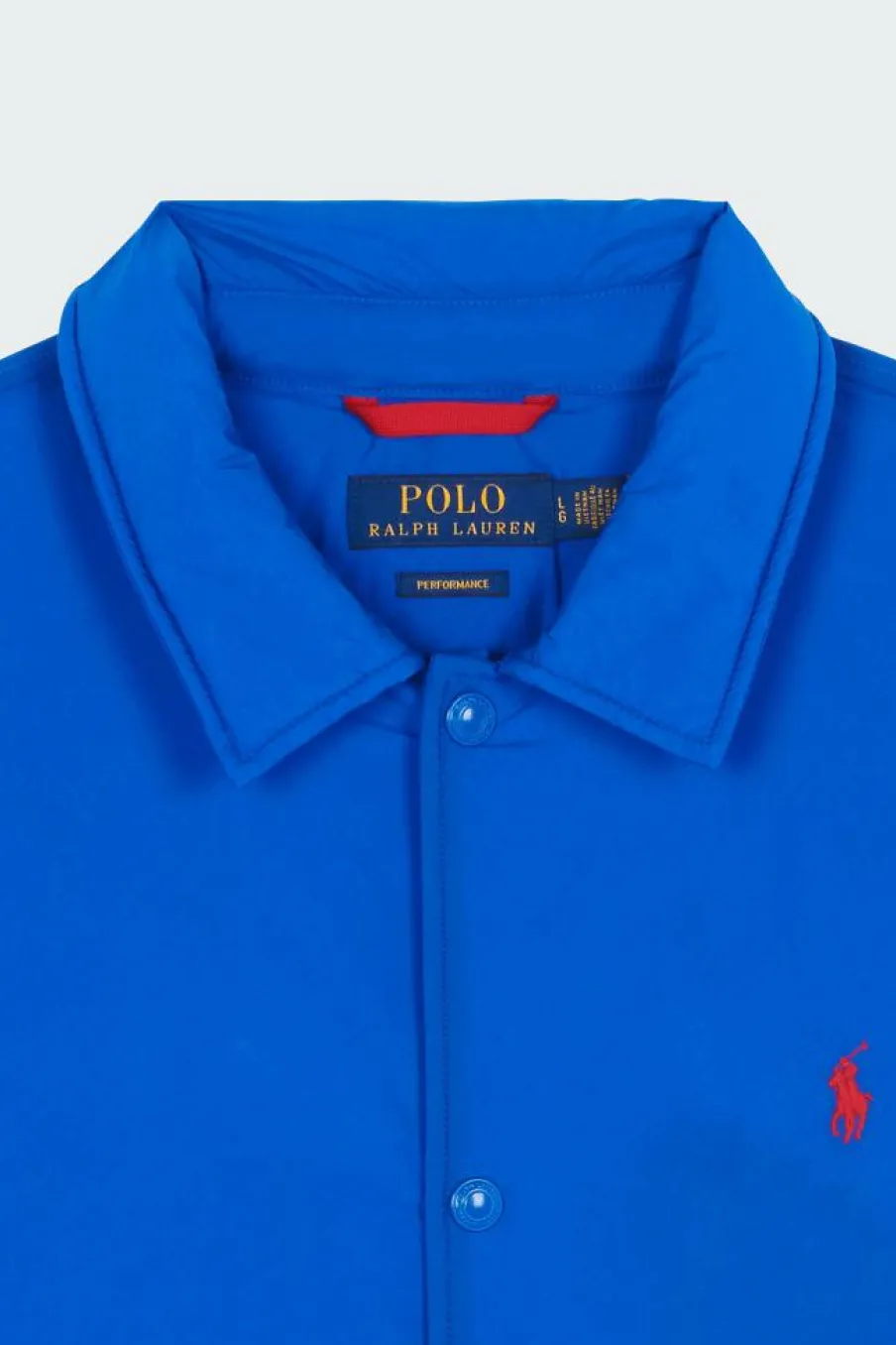 The Teak Insulated Coach’s Jacket - Veste | Bleu*POLO RALPH LAUREN Clearance