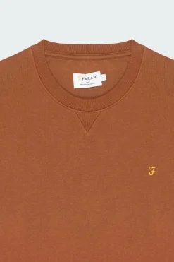 TIM - Sweatshirt | Marron*FARAH Clearance