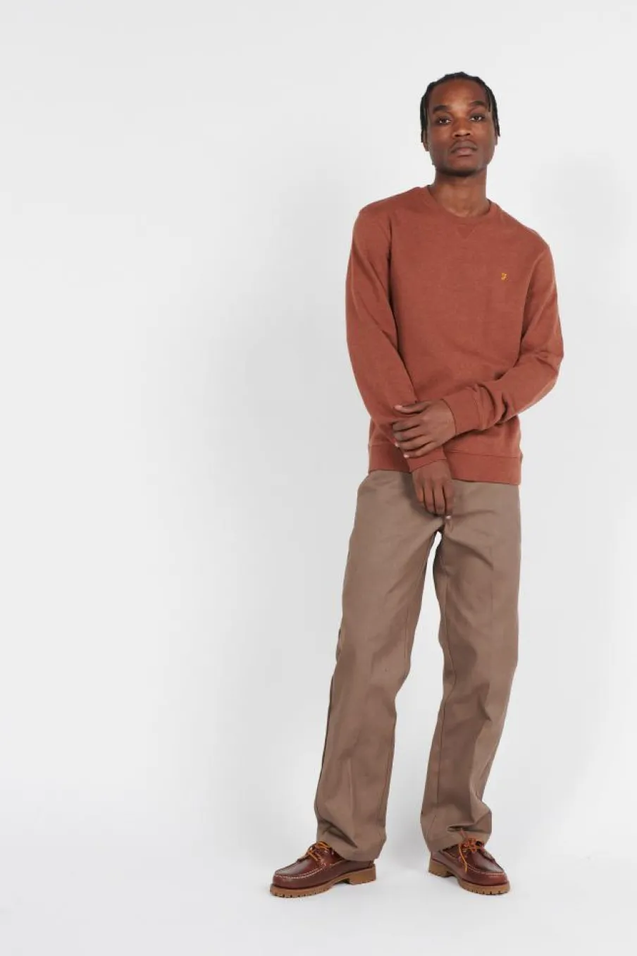 TIM - Sweatshirt | Orange*FARAH Hot