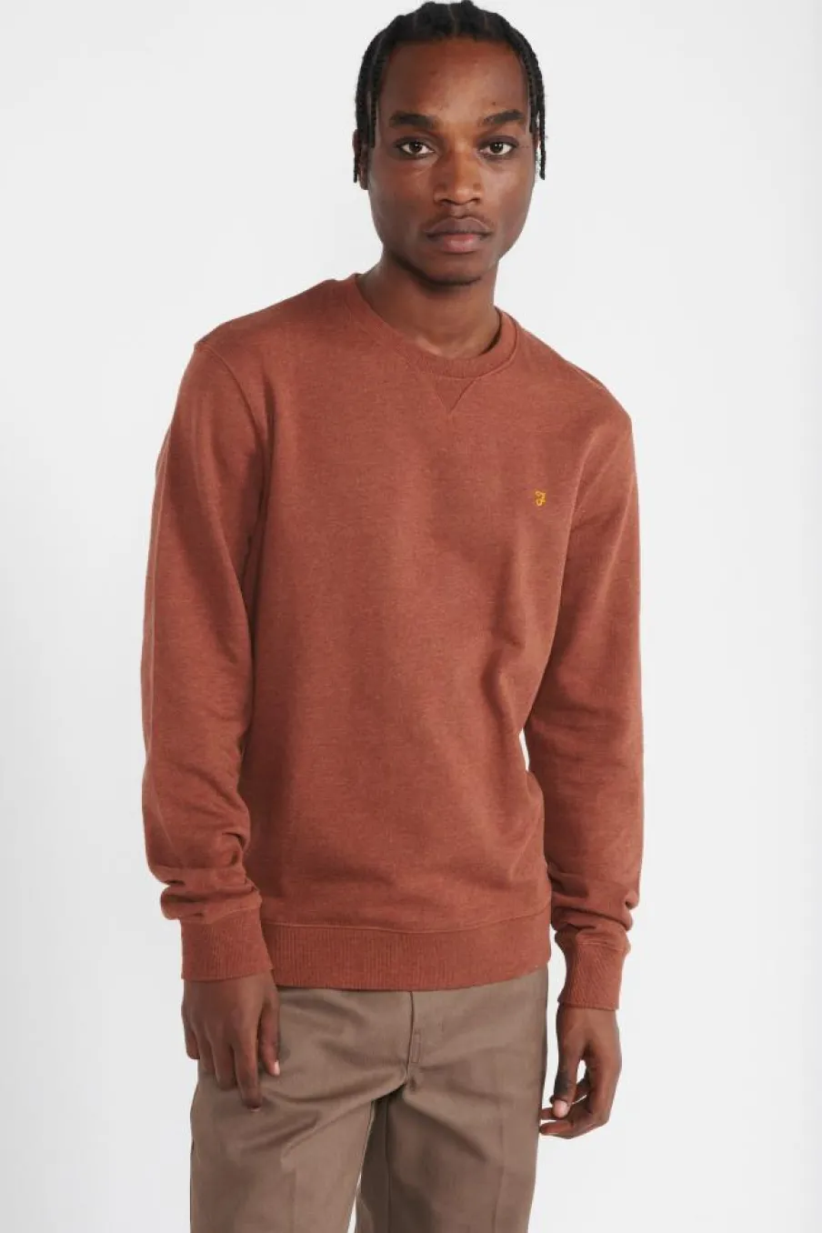 TIM - Sweatshirt | Orange*FARAH Hot