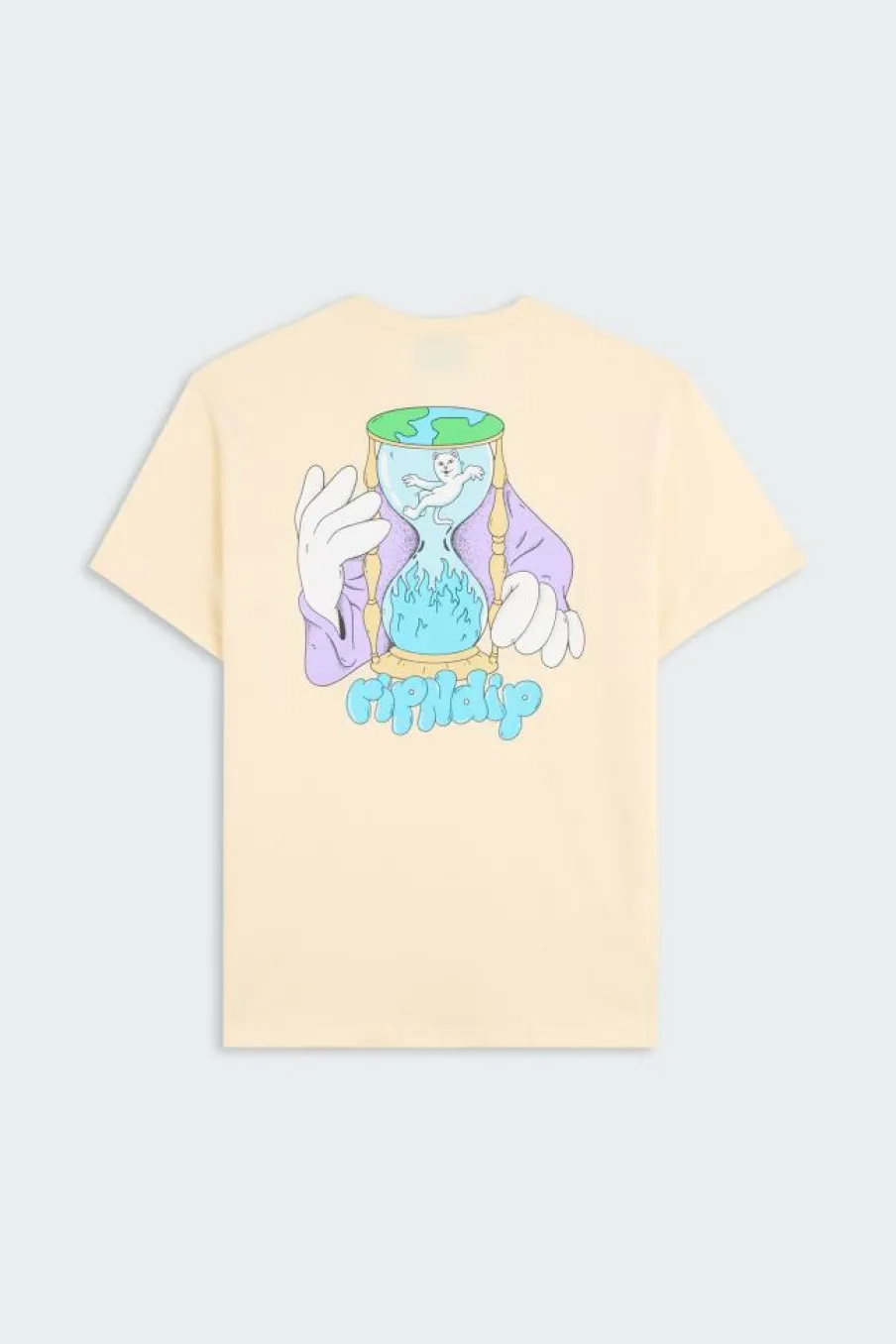 TIME TURNER - T-shirt | Beige*RIPNDIP New