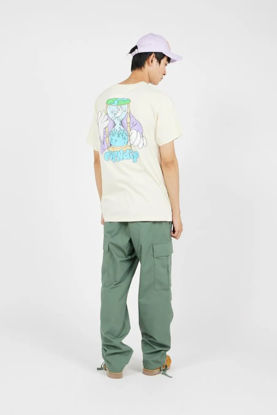 TIME TURNER - T-shirt | Beige*RIPNDIP New