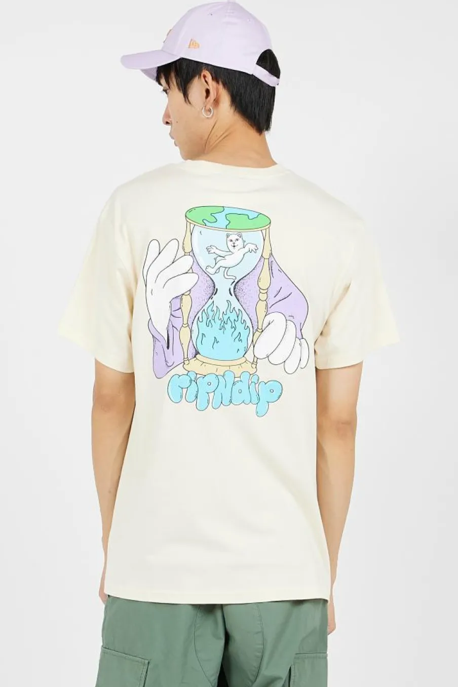 TIME TURNER - T-shirt | Beige*RIPNDIP New