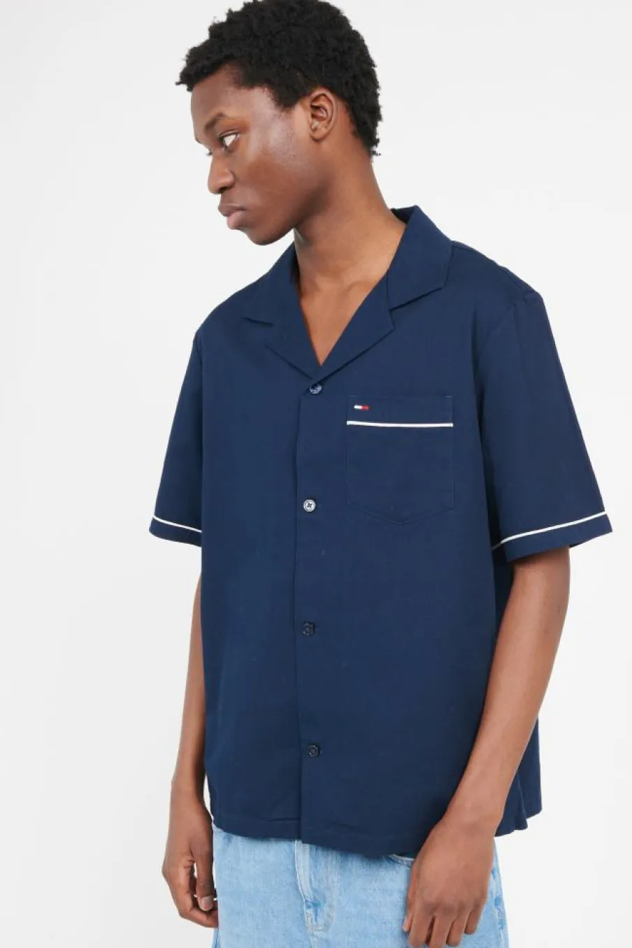 TJC CAMP COLLAR - Chemise | Bleu*TOMMY JEANS Online
