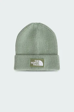 TNF LOGO BOX CUFFED BEANIE - Bonnet | Vert*THE NORTH FACE New