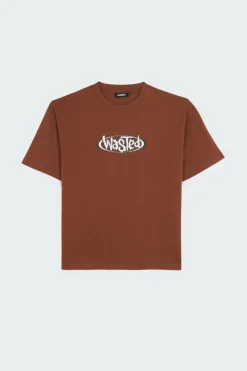 T-NINE NEGATIVE - T-shirt | Marron*WASTED Outlet