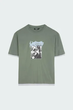 T-NINE WIRE - T-shirt | Vert*WASTED Discount