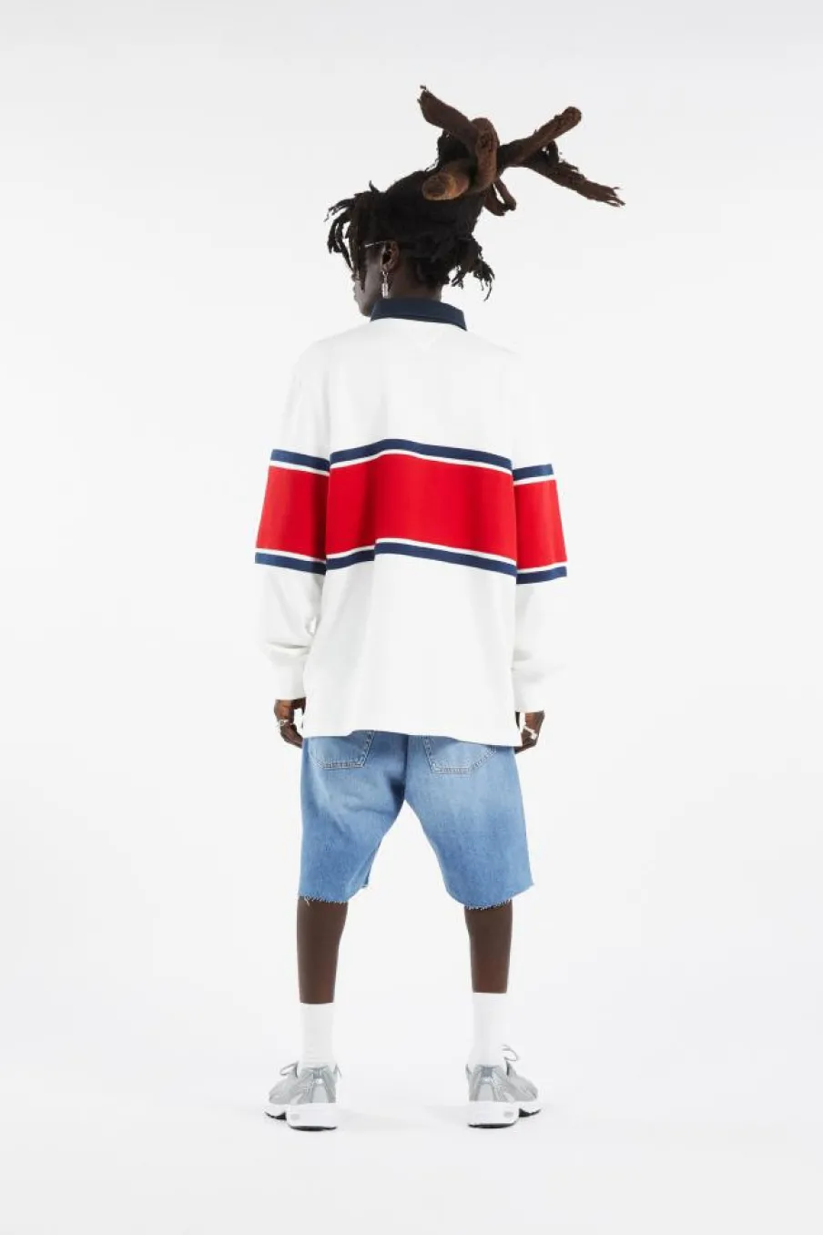 TOMMY GIRL RUGBY POL - Polo | Blanc*TOMMY JEANS Clearance