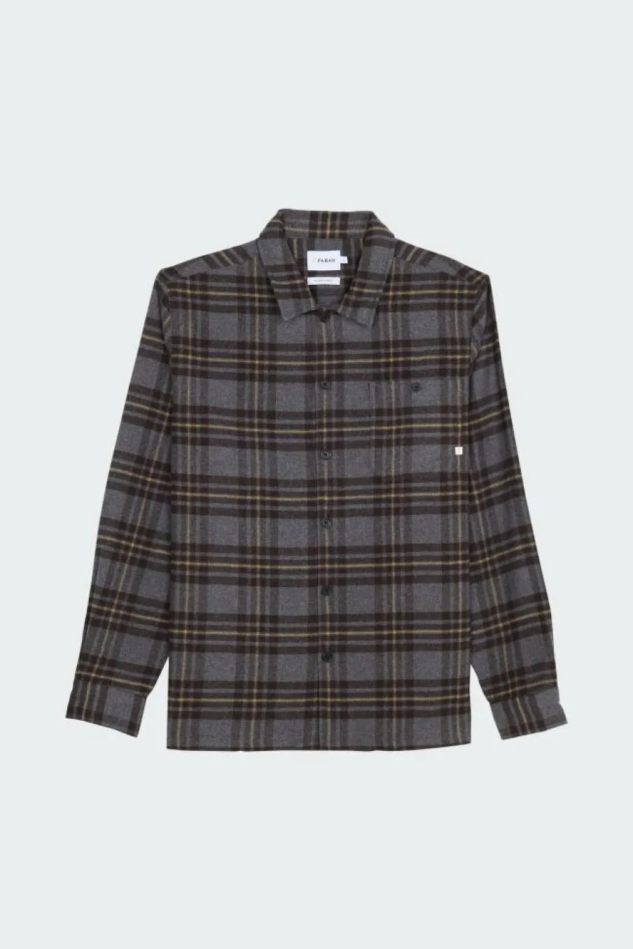TORINO LS CHECK - Chemise | Gris*FARAH Online
