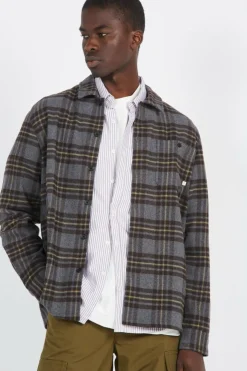 TORINO LS CHECK - Chemise | Gris*FARAH Online