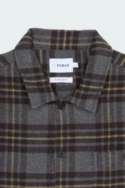 TORINO LS CHECK - Chemise | Gris*FARAH Online