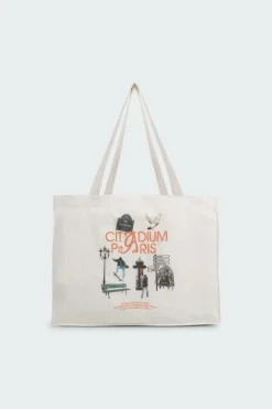 TOTE PARIS - Tote Bag | Beige*CITADIUM