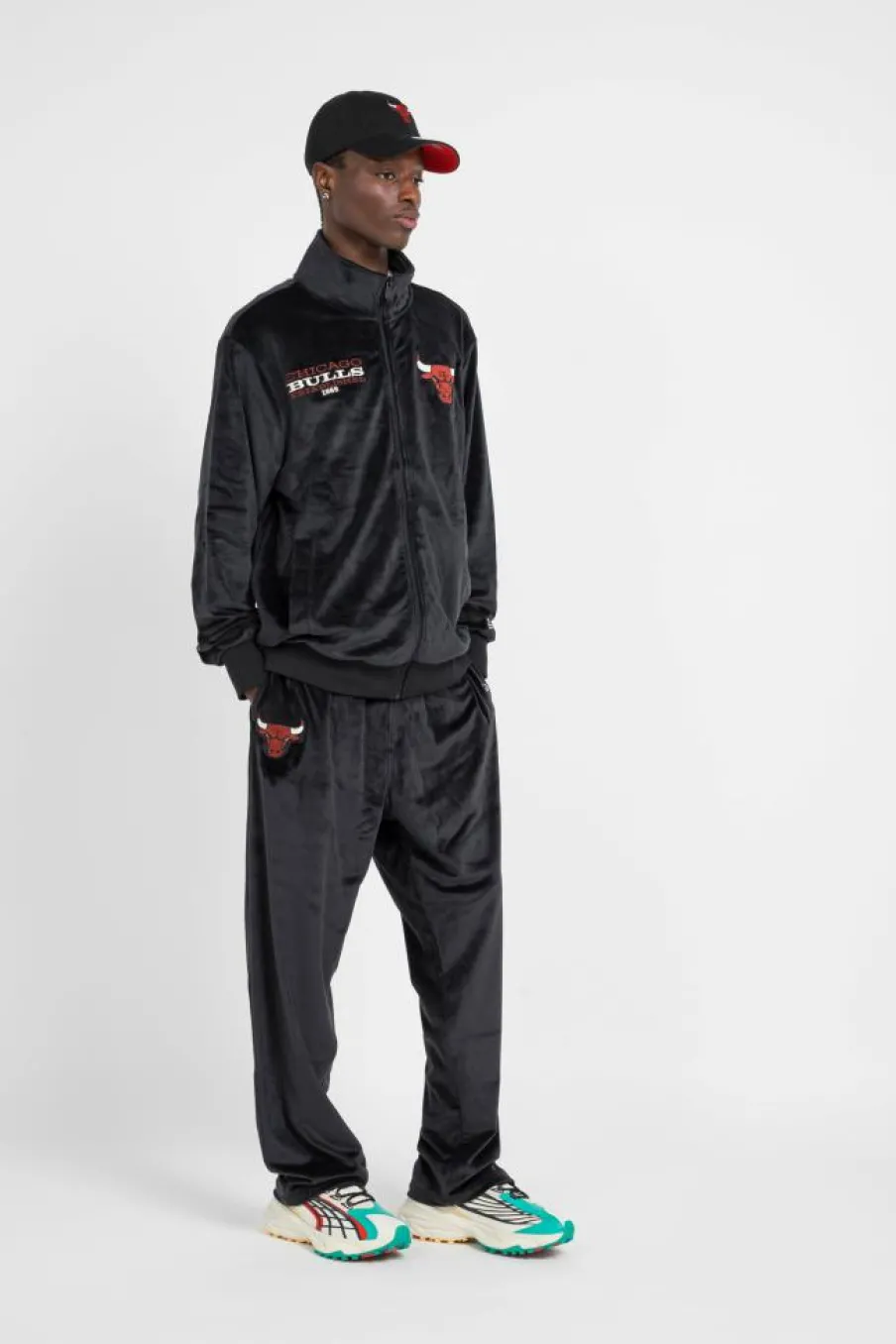 TRACK PANT CHICAGO BULLS - Jogging | Noir*NEW ERA Discount