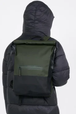 TRAIL ROLLTOP BACKPACK W3 - Sac à dos | Vert*RAINS