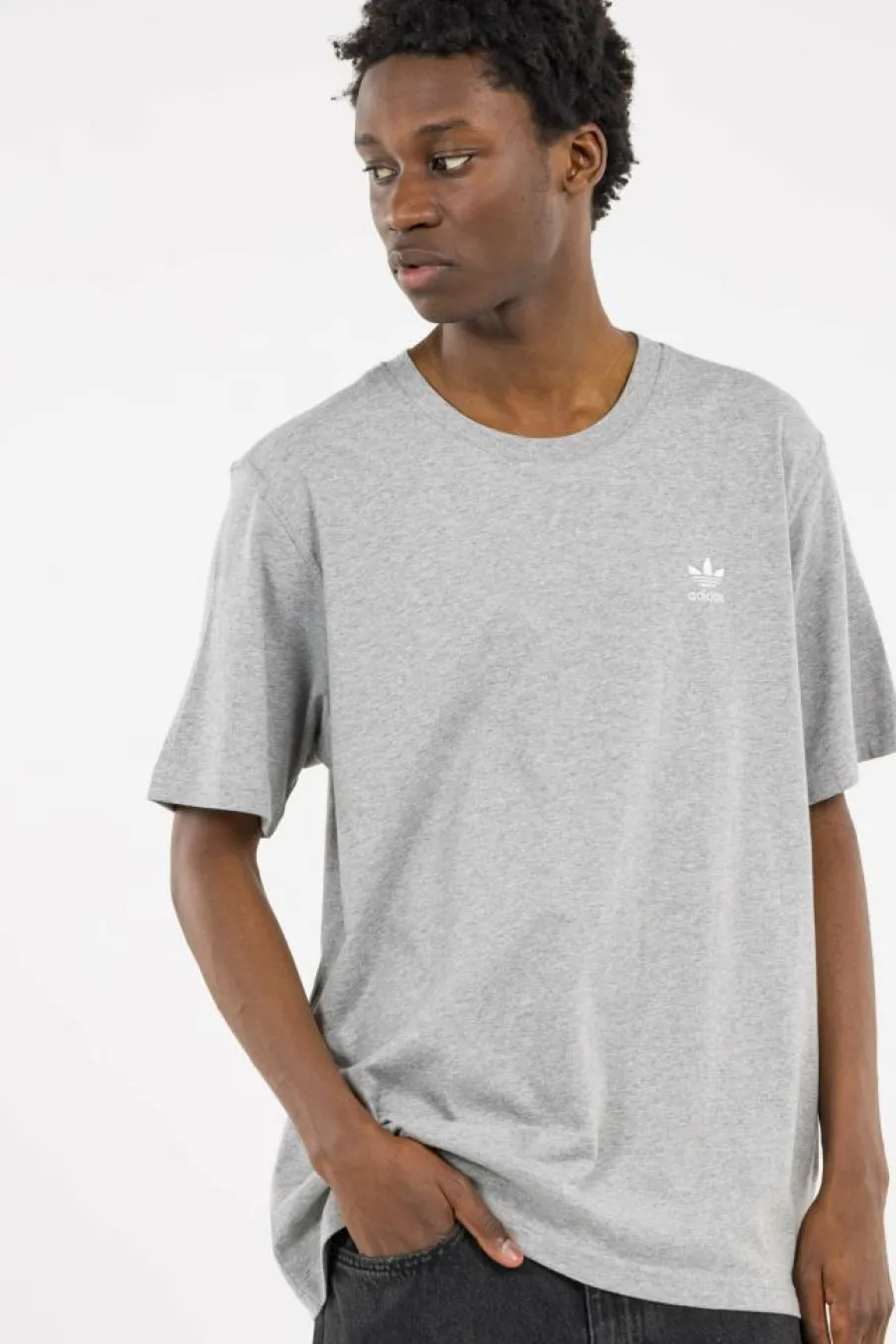 TREFOIL ESS TEE - T-shirt | Gris*ADIDAS