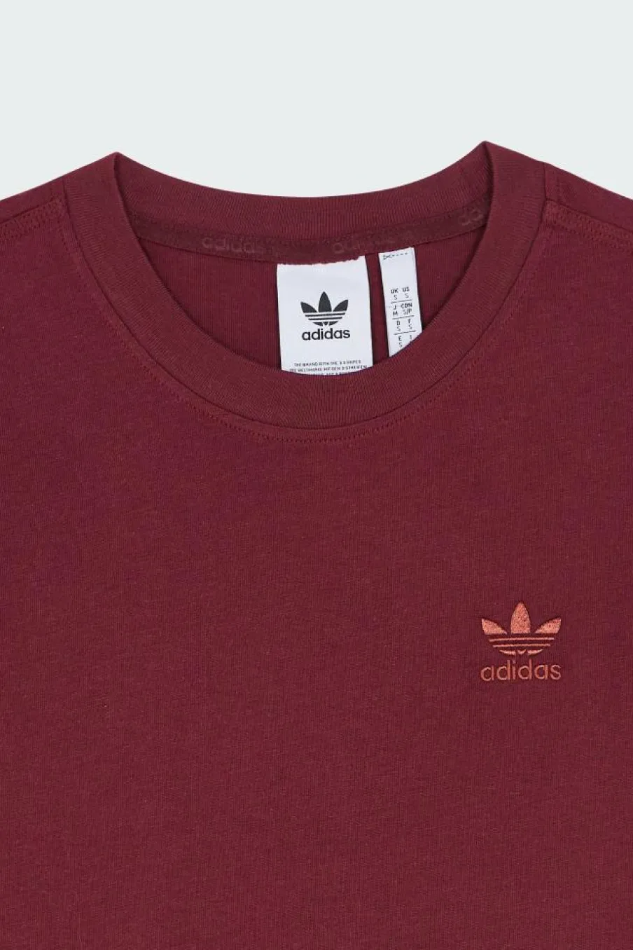 TREFOIL ESS TEE - T-shirt | Rouge*ADIDAS Hot