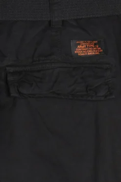 Treillis - Pantalon treillis ceinturé | Noir*SCHOTT Sale