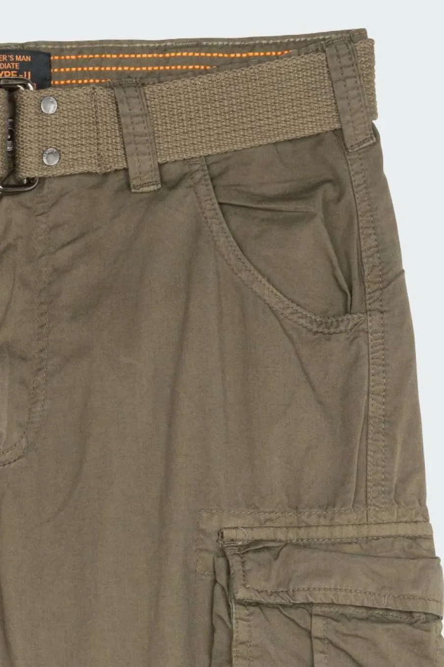 Treillis - Pantalon treillis ceinturé | Vert*SCHOTT Discount