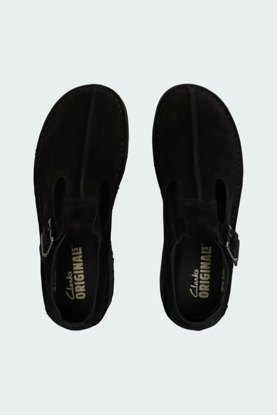 TrekWedge Tbar - Derbies | Noir*CLARKS ORIGINALS Sale