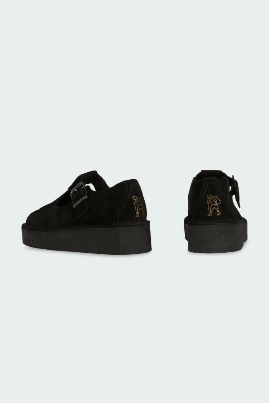 TrekWedge Tbar - Derbies | Noir*CLARKS ORIGINALS Sale