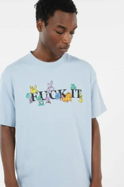 TRIP SS - T-shirt | Bleu*HUF Discount