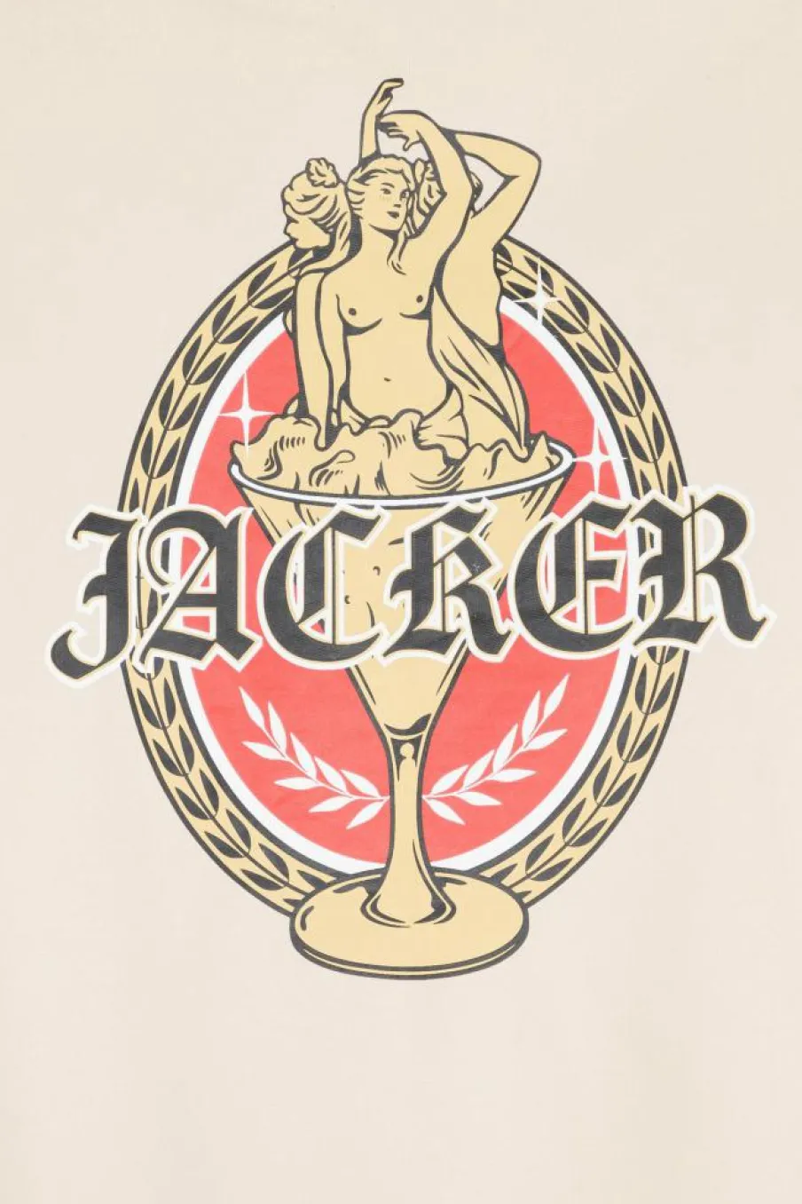 TROIS GRÂCES - Hoodie | Beige*JACKER Discount