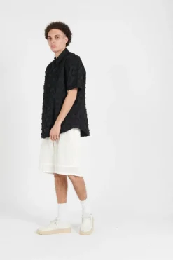 TROPHY SHIELD - Chemise | Noir*DAILY PAPER Best