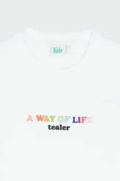 TS A WAY OF LIFE - T-shirt | Blanc*TEALER Sale